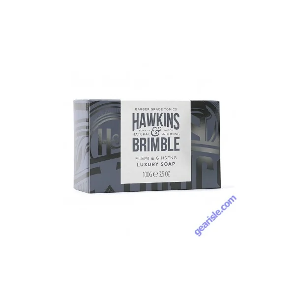 Elemi Moisturizing Luxury Soap Bar All Skin Types Hawkins Brimble 3.5 oz