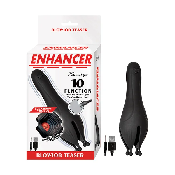 Enhancer Blowjob Teaser Black | Male Masturbator