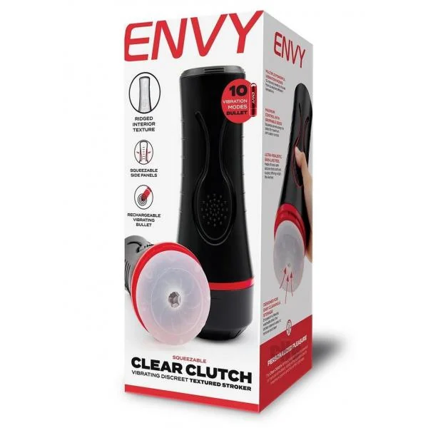 Envy Toys Squeezable Clear Clutch