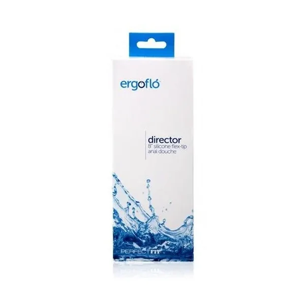 Ergoflo Director 8 Inch Silicone Flex – Tip Anal Douche