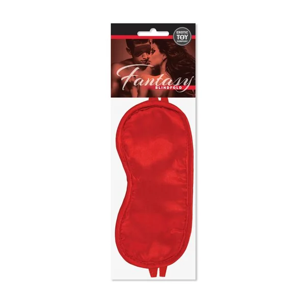 Erotic Toy Company Satin Fantasy Blindfold - Red
