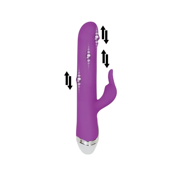 Evolved - Dancing Pearl Rabbit Vibrator - Purple
