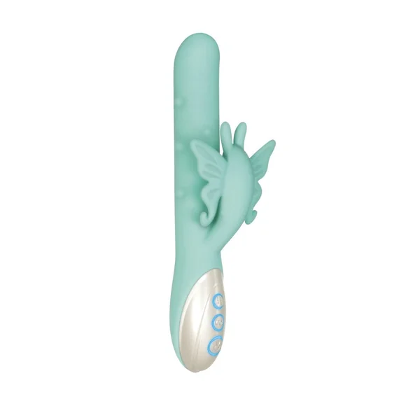 Evolved - Grand Beaded Butterfly Vibrator - Teal