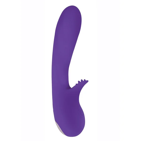 Exciter Deep Reach G-Spot Rechargeable Silicone Vibrator – Purple