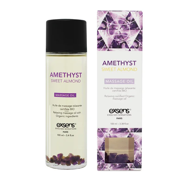 EXSENS MASSSAGE OIL - AMETHYST SWEET ALMOND