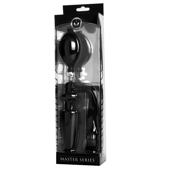 Exxpander Inflatable Plug With Cock Ring And Removable Pump