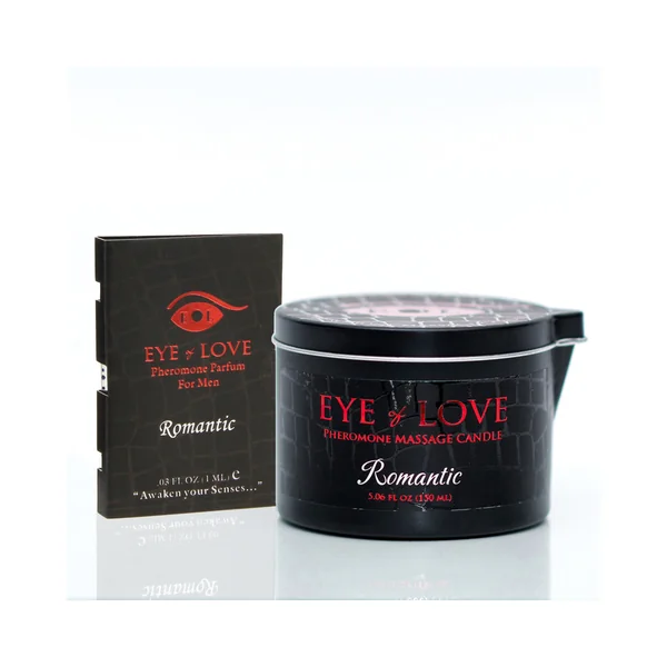 Eye of Love Pheromone Massage Candle 150ml – Romantic (M to F)