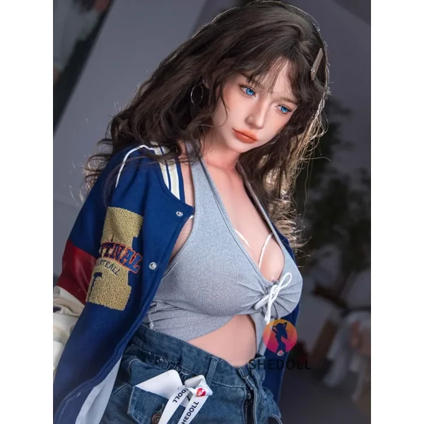 F6038—165cm/5ft4-56kg E Cup Asian Silicone Sex Doll | SHEDOLL
