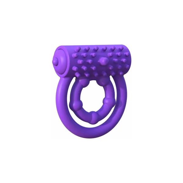 Fantasy C-Ringz Silicone Vibrating Prolong Performance Ring, Purple