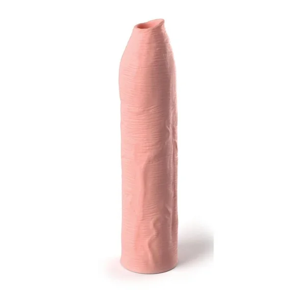 Fantasy X-Tensions Elite Silicone Uncut Extension Sleeve 7in – Vanilla