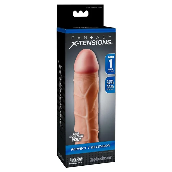 Fantasy X-Tensions Perfect 1in Extension Sleeve 7in - Vanilla