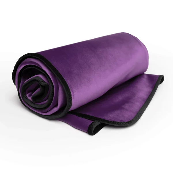 Fascinator Lush Throw Purple Microvelvet - King Size