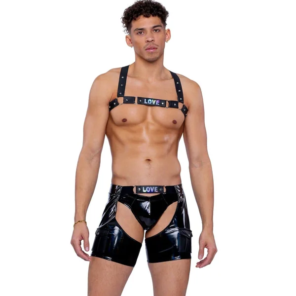Faux Leather Harness
