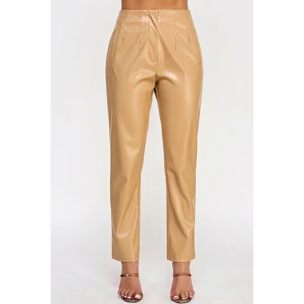 Faux Leather Pants