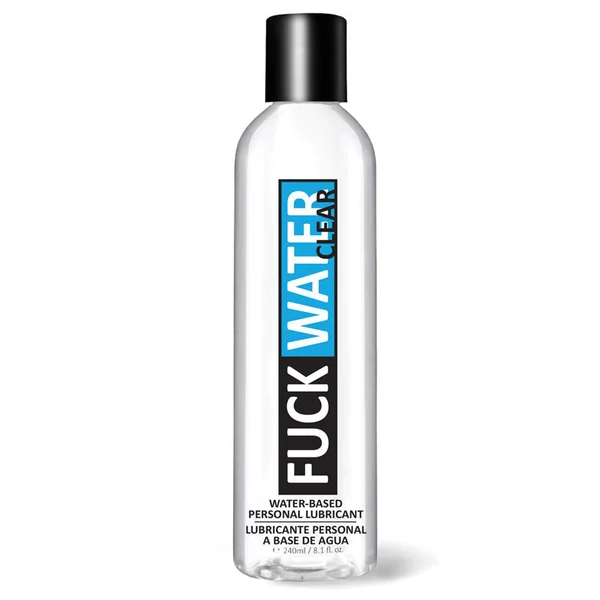 F*ck Water Clear H2O Water Based Lubricant 8oz