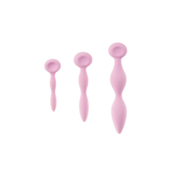 Femintimate Intimrelax Silicone Vaginal Dilators Kit (3 Piece) – Pink
