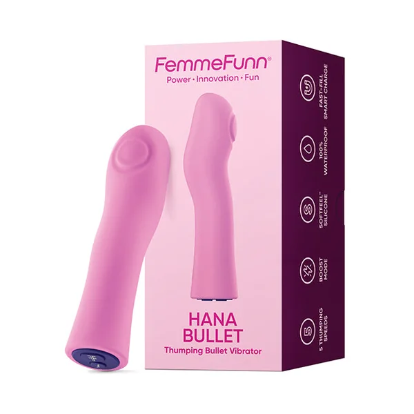 Femme Funn Hana Fingerlike Thumping Bullet - Pink