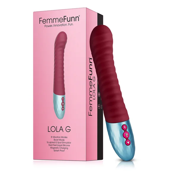 FemmeFunn Lola G Silicone Rechargeable Soft Squishy G-Spot Vibe