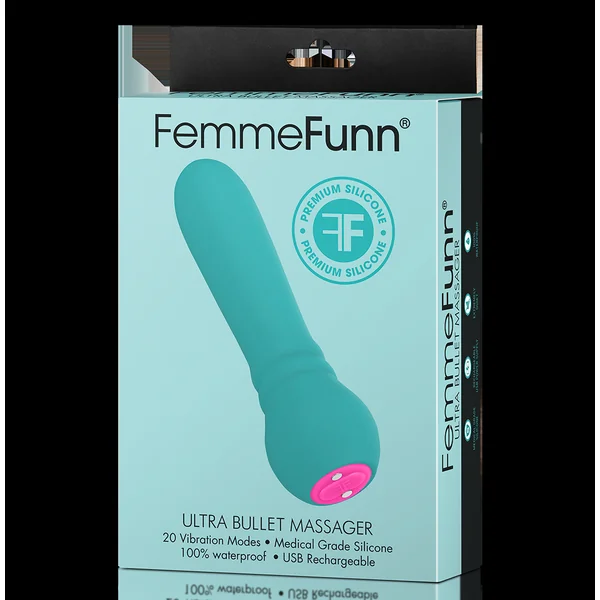 FemmeFunn UltraBullet Rechargeable Silicone Super-Rumbly Bullet Vibrator