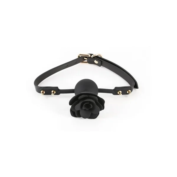 Fetish and Fashion Kristine Silicone Ball Gag – Black