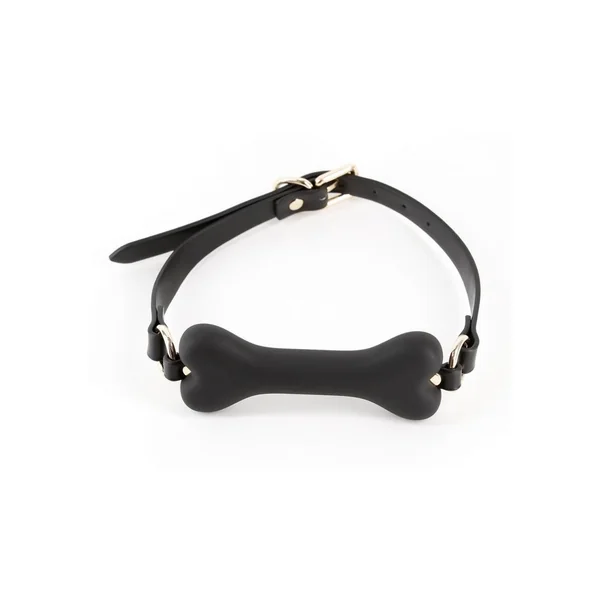 Fetish and Fashion Roseanne Silicone Ball Gag – Black