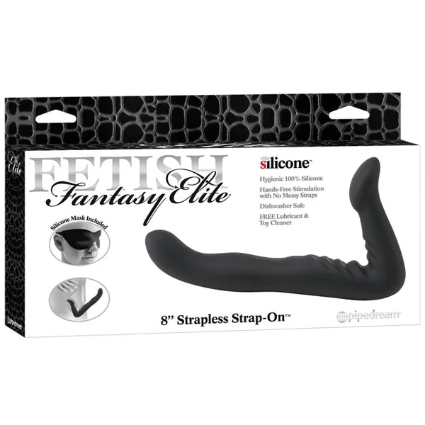 Fetish Fantasy Elite 8 inches Strapless Strap On Black