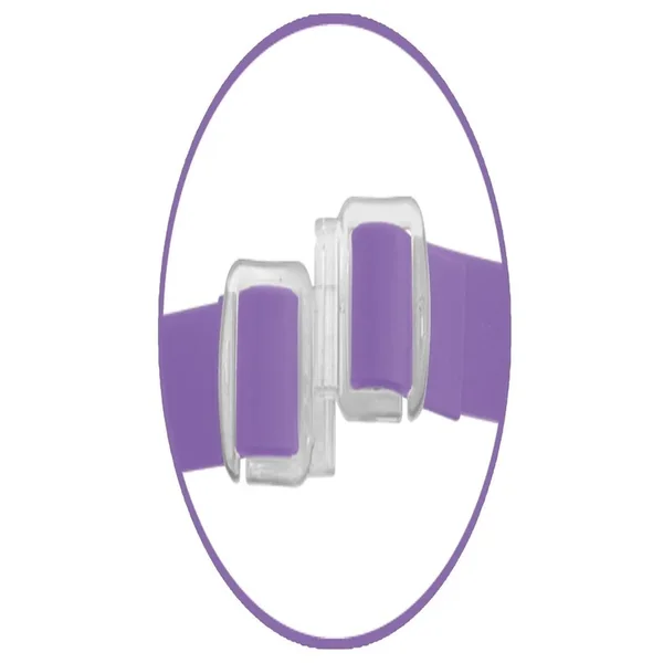 Fetish Fantasy Elite Vibrating Double Delight Strap-On Silicone Waterproof