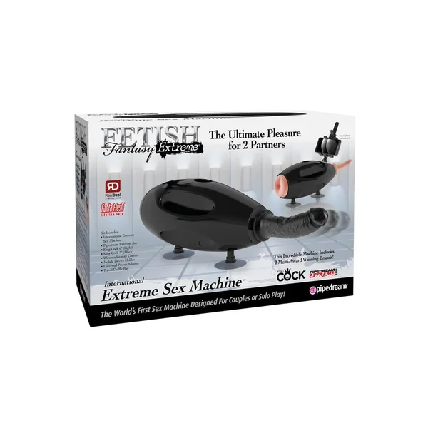 Fetish Fantasy Extreme International Extreme Sex Machine Black