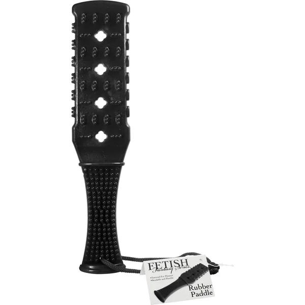 Fetish Fantasy Rubber Paddle Black