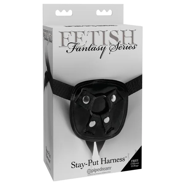 Fetish Fantasy Series Stay-Put Adjustable Harness - Black