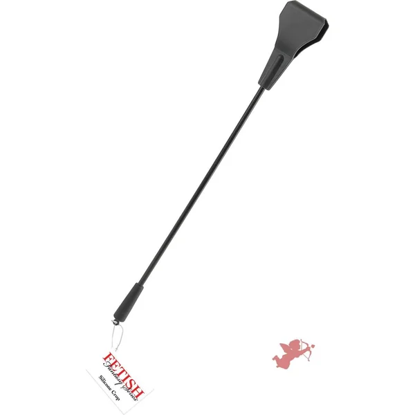 Fetish Fantasy Silicone Crop Black