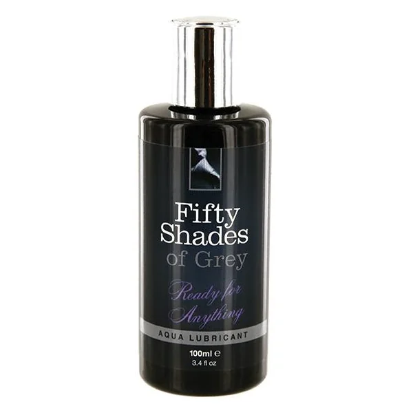 Fifty Shades Of Gray Water Based Ready For Anything Aqua Lubricant 3.4 oz