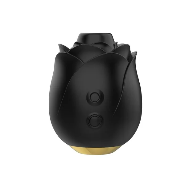 Fifty Shades of Grey Black Rose Rechargeable Silicone Clitoral Stimulator – Black