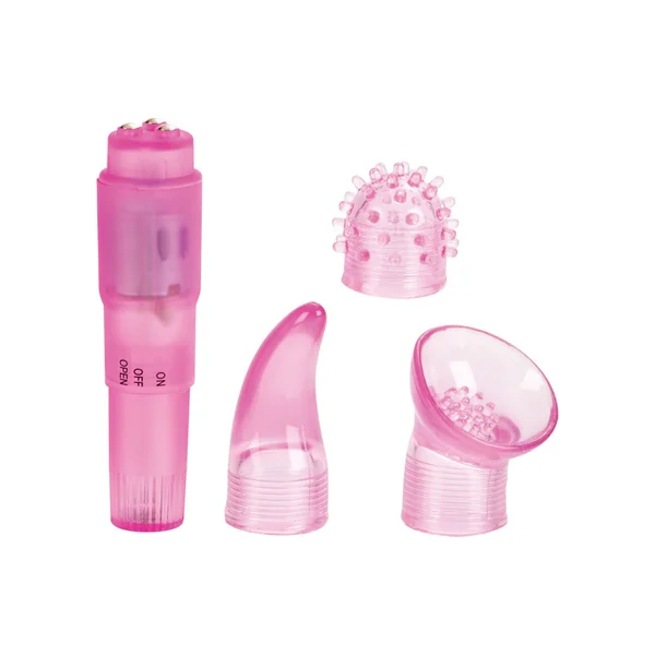 First Time Travel Teaser Massager Kit Waterproof Pink