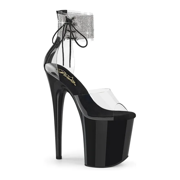 FLAMINGO-824RS Clear Vinyl Sandal