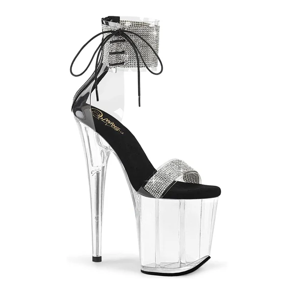 FLAMINGO-827RS Clear Vinyl Sandal