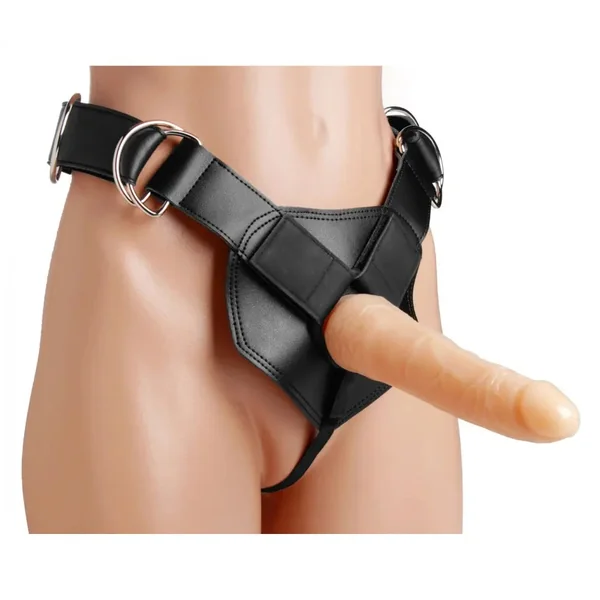 Flaunt Heavy Duty Strap-On Harness with Dildo Classic Strap-on Harness