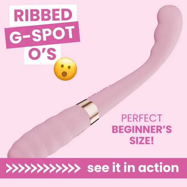 Flexible Silicone Dual-Ended G-Spot Vibrator - Strong Vibes on Each End!