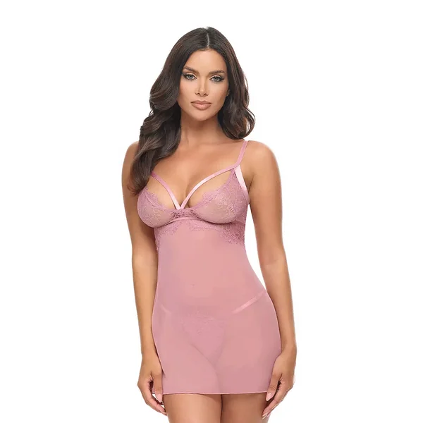 Flora Mesh Chemise