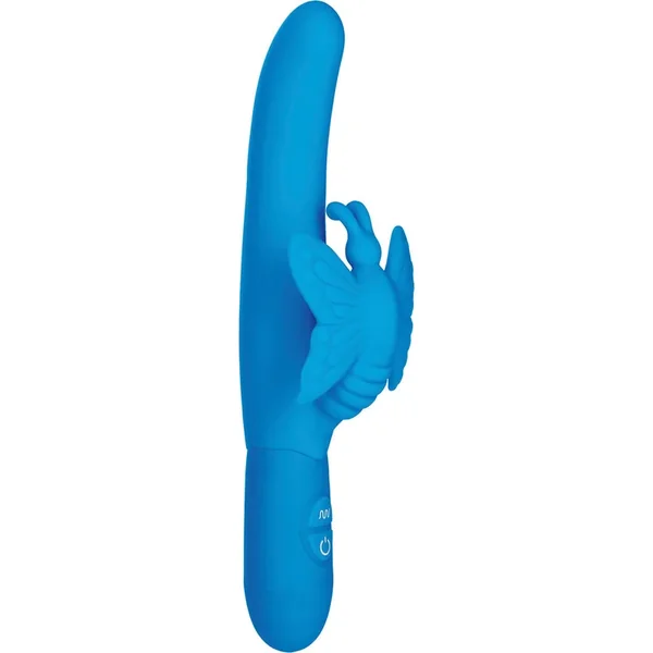 Fluttering Butterfly Silicone Rabbit Vibrator