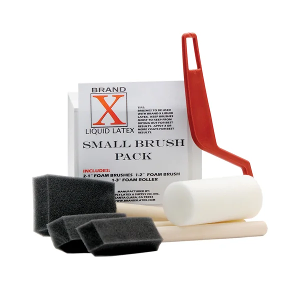 Foam Brush Small Pack - Pack of 4