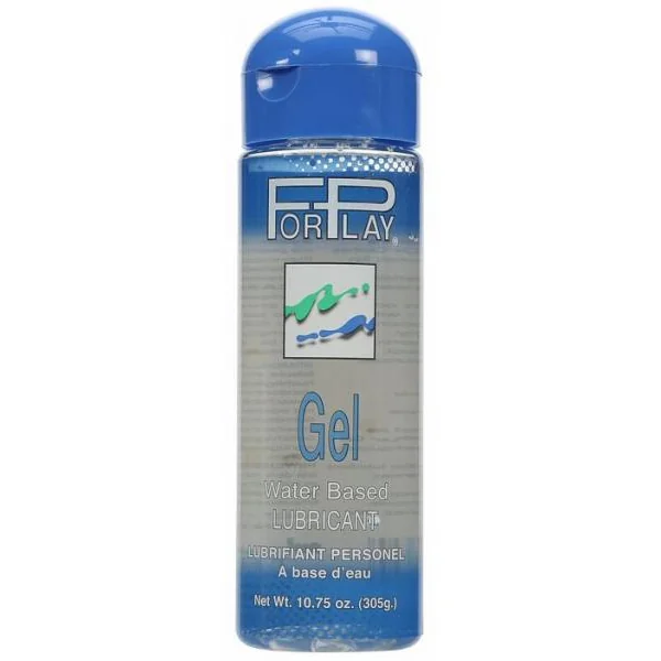 Forplay Gel Lubricant 10.75oz Blue Bottle