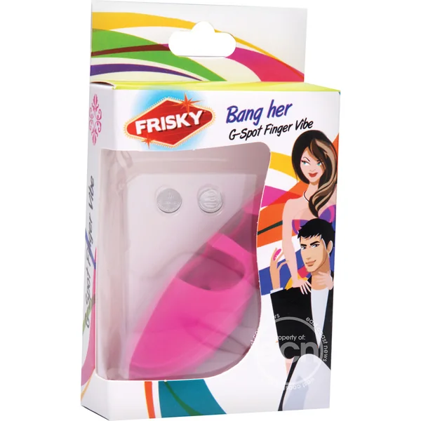 Frisky Bang-Her Silicone G-Spot Finger Vibe