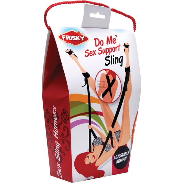 Frisky Do` Me Sex Support Position Sling Black