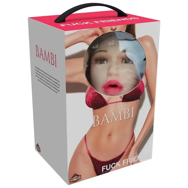 Fuck Friends Bambi Blow-Up Doll with Rechargeable Egg Kit