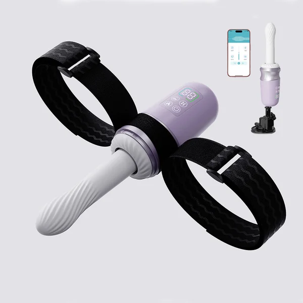 G Spot Clitoral Vibrating Thrusting Dildo APP control