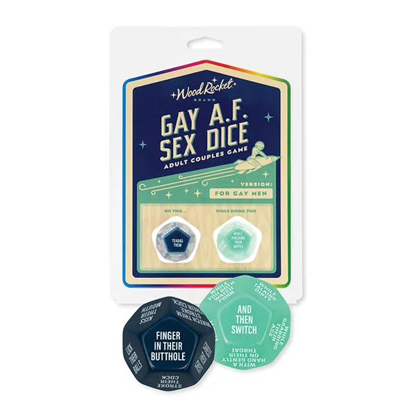 Gay AF Sex Dice: Gay Men