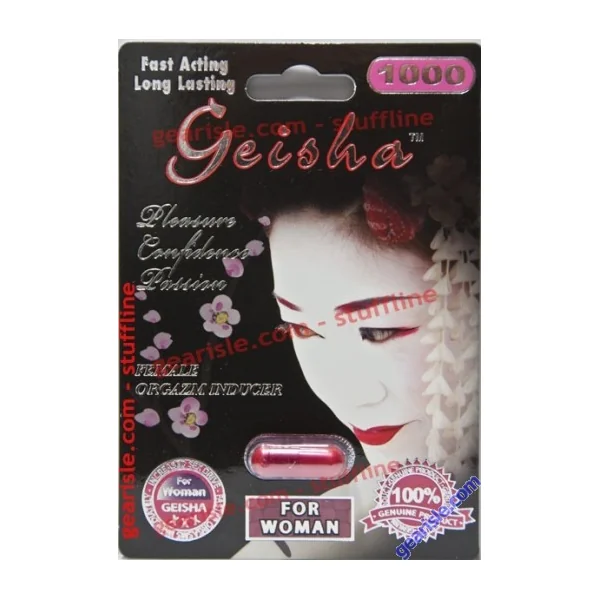 Geisha For Women Pleasure Confidence Passion Enhancer Orgasm Inducer