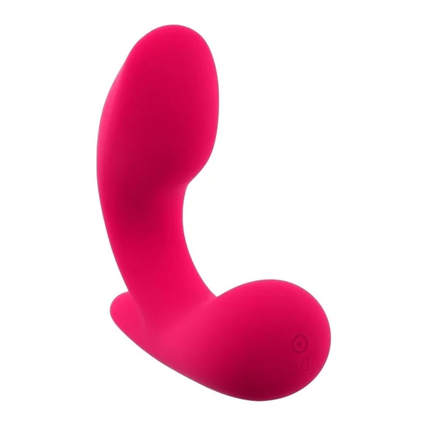 Gender X All About The Bass Rechargeable Silicone Vibrator with Remote – Red