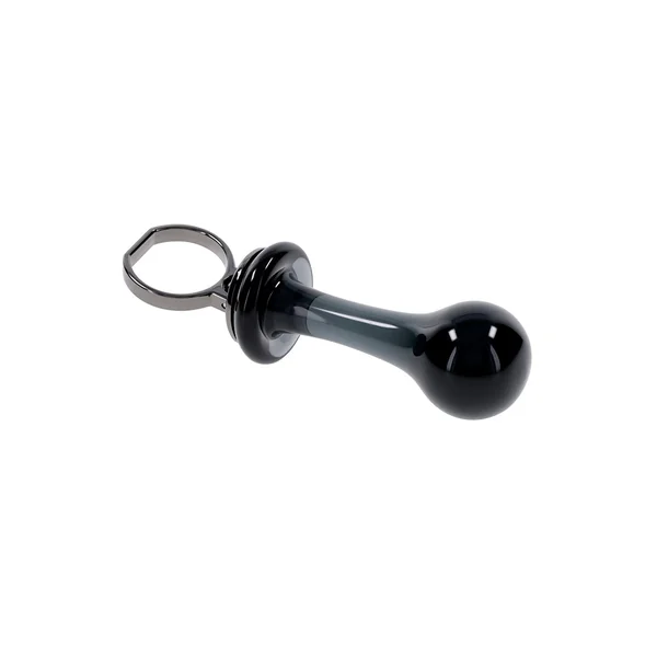 Gender X - Blow Pop Glass Anal Plug - Black